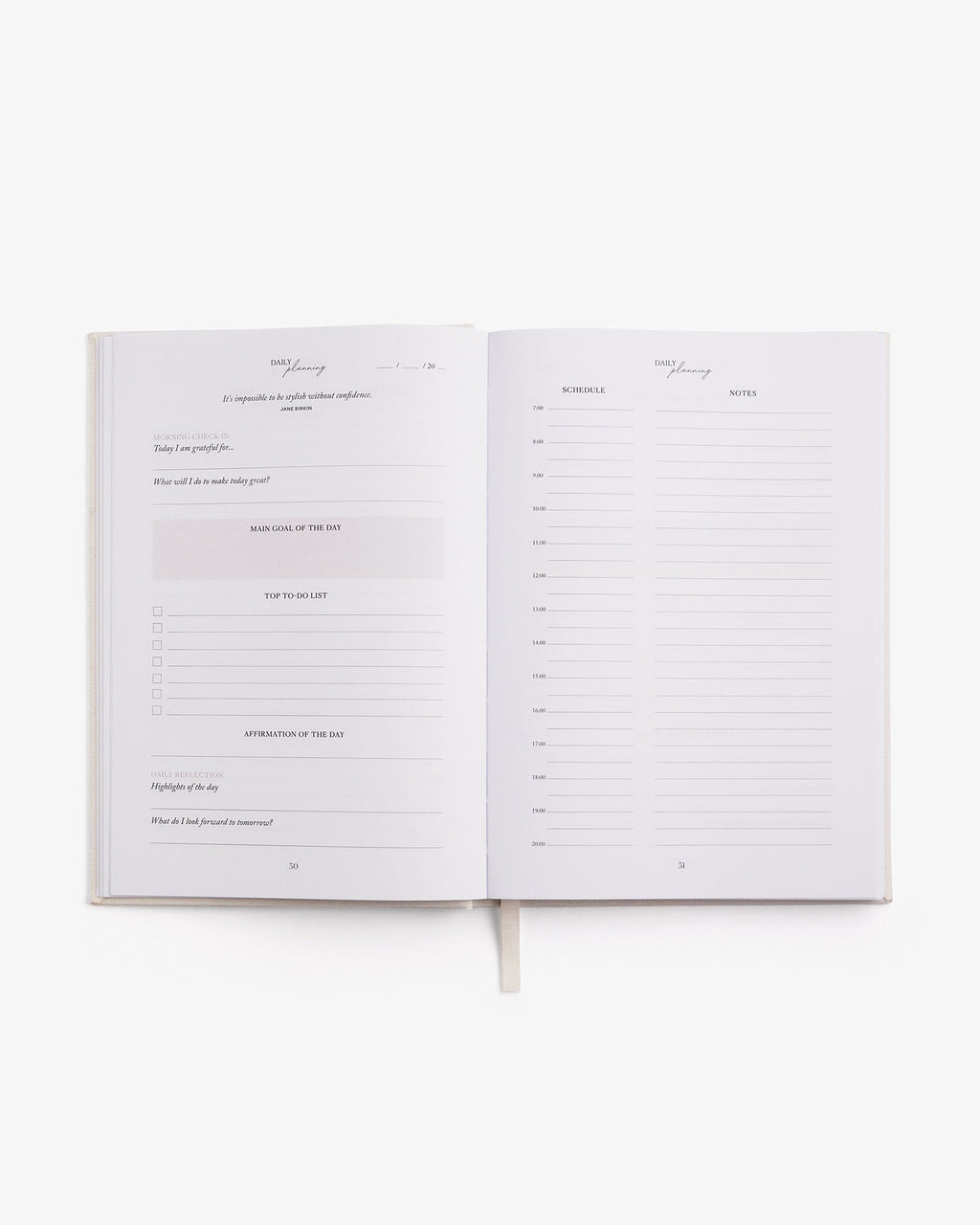 LIFE&Style Planner - Off-White