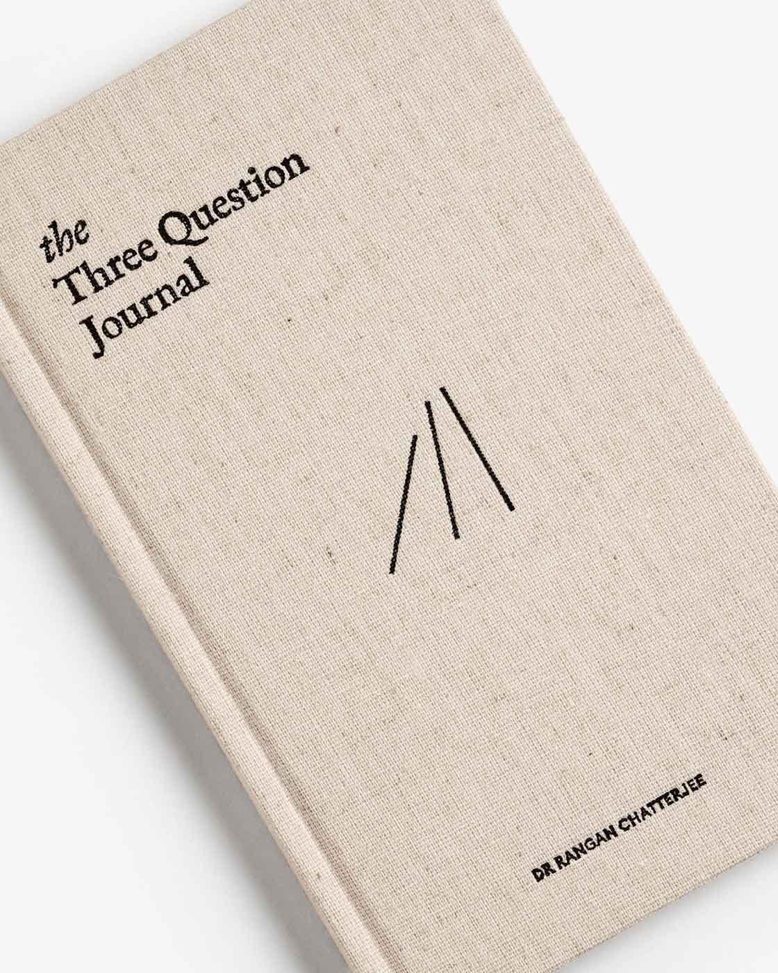 The Three Question Journal - Linen