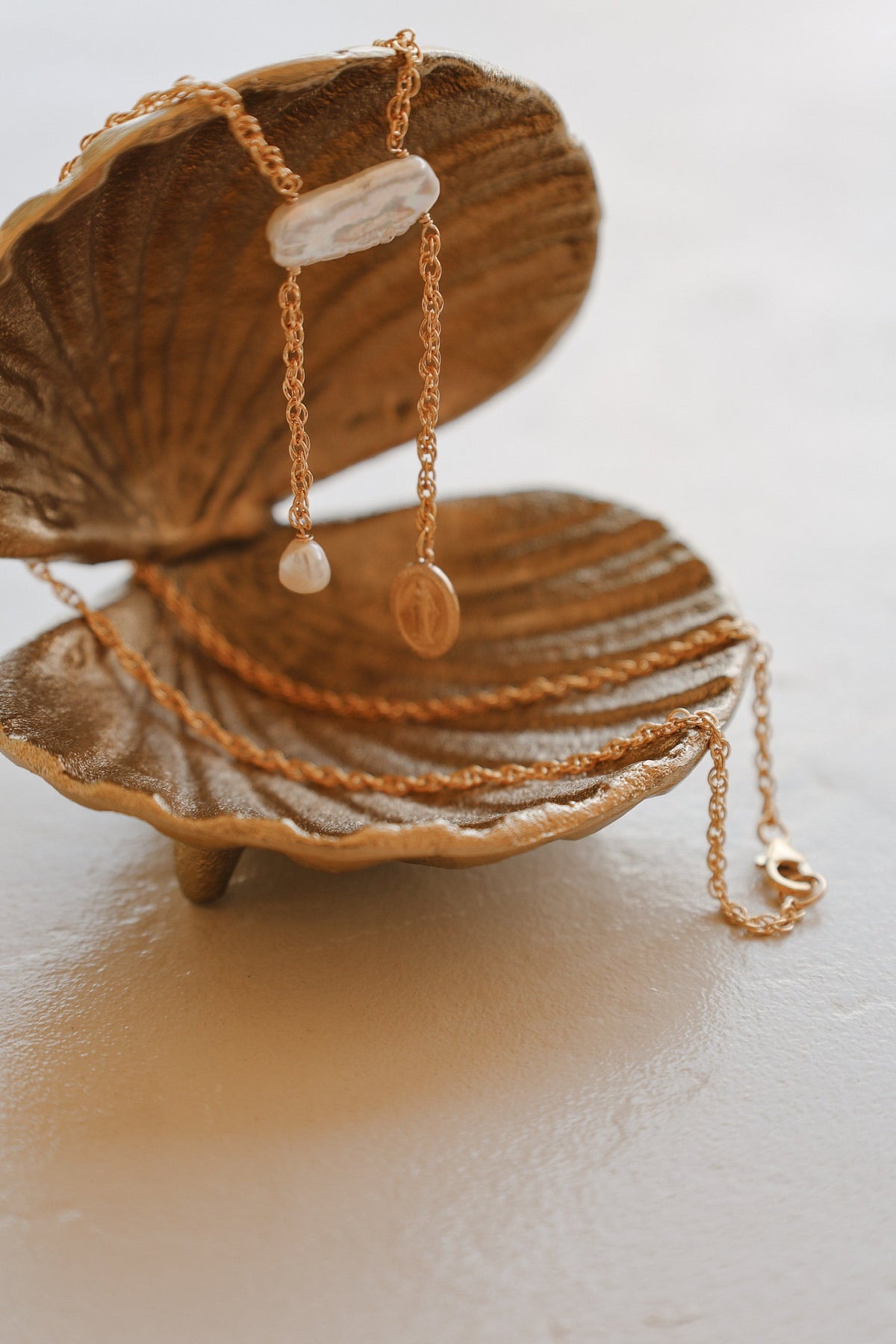 Little Juliette Miraculous Medal Necklace