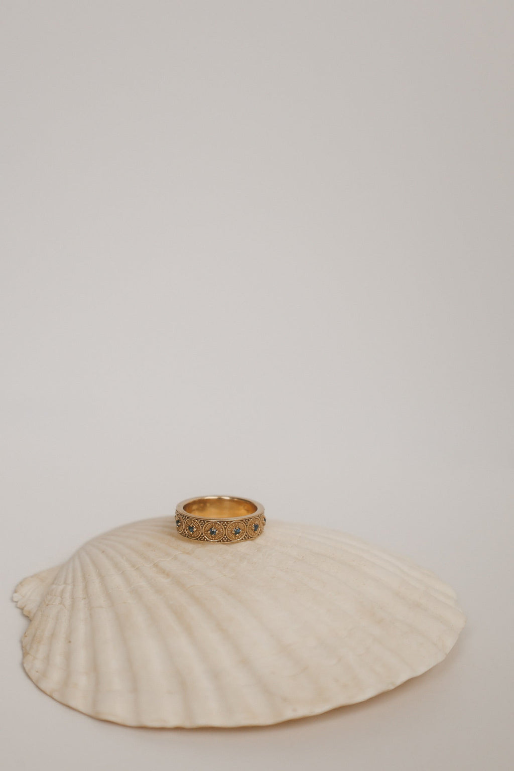 Marielle | Gold Vermeil & Sapphire