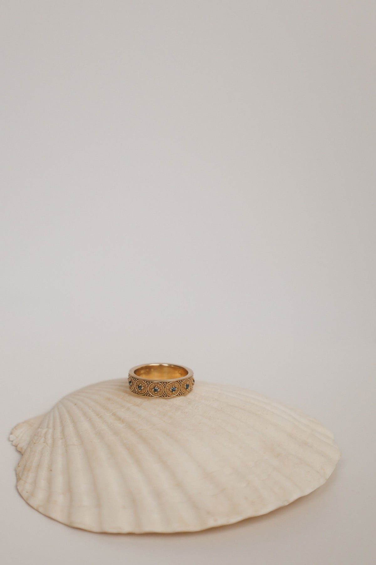Marielle | Gold Vermeil & Sapphire