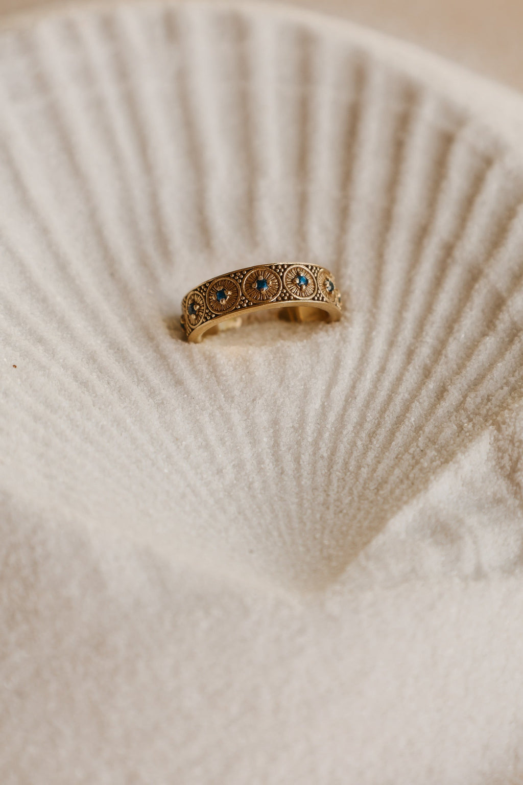Marielle | Gold Vermeil & Sapphire