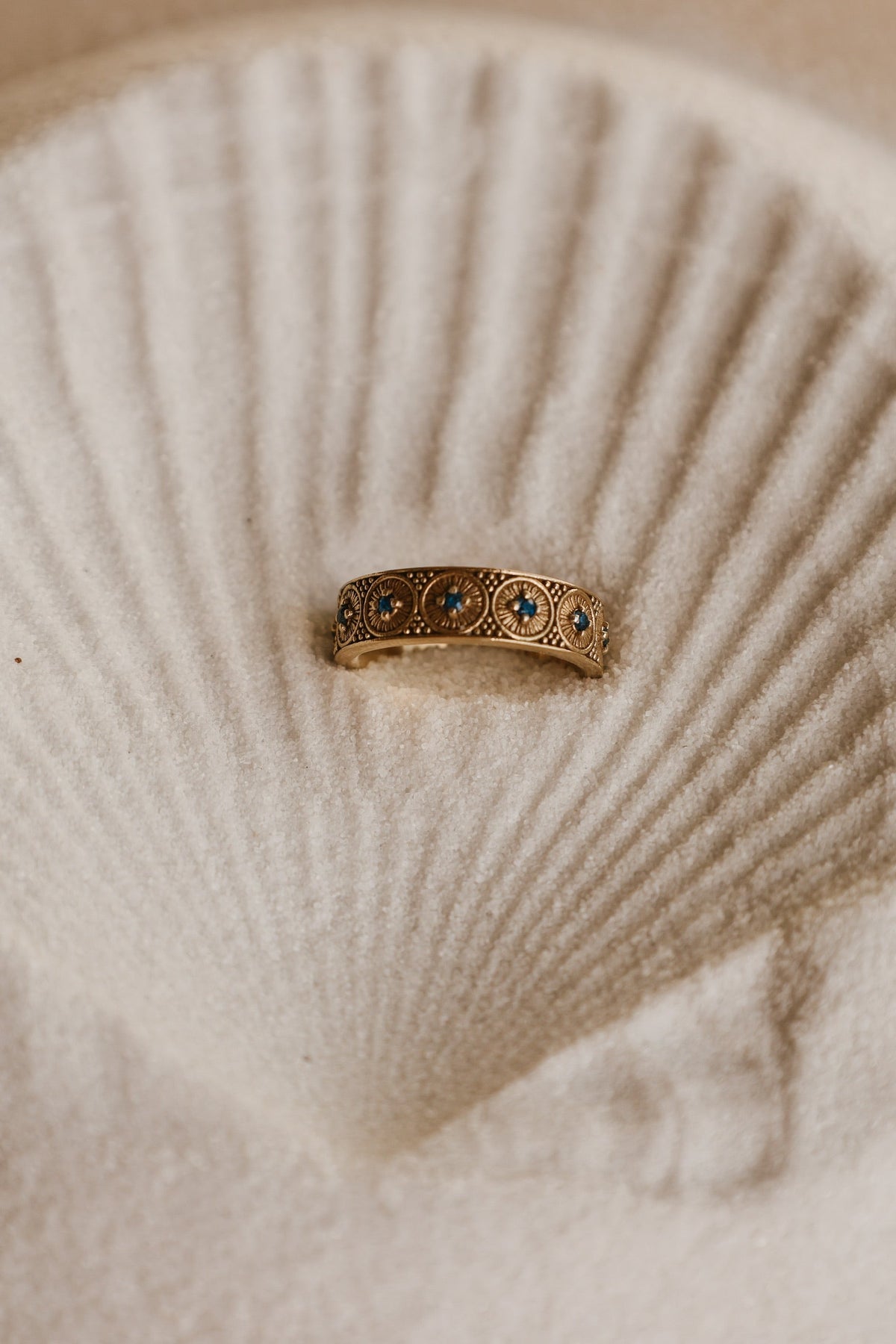 Marielle | Gold Vermeil & Sapphire