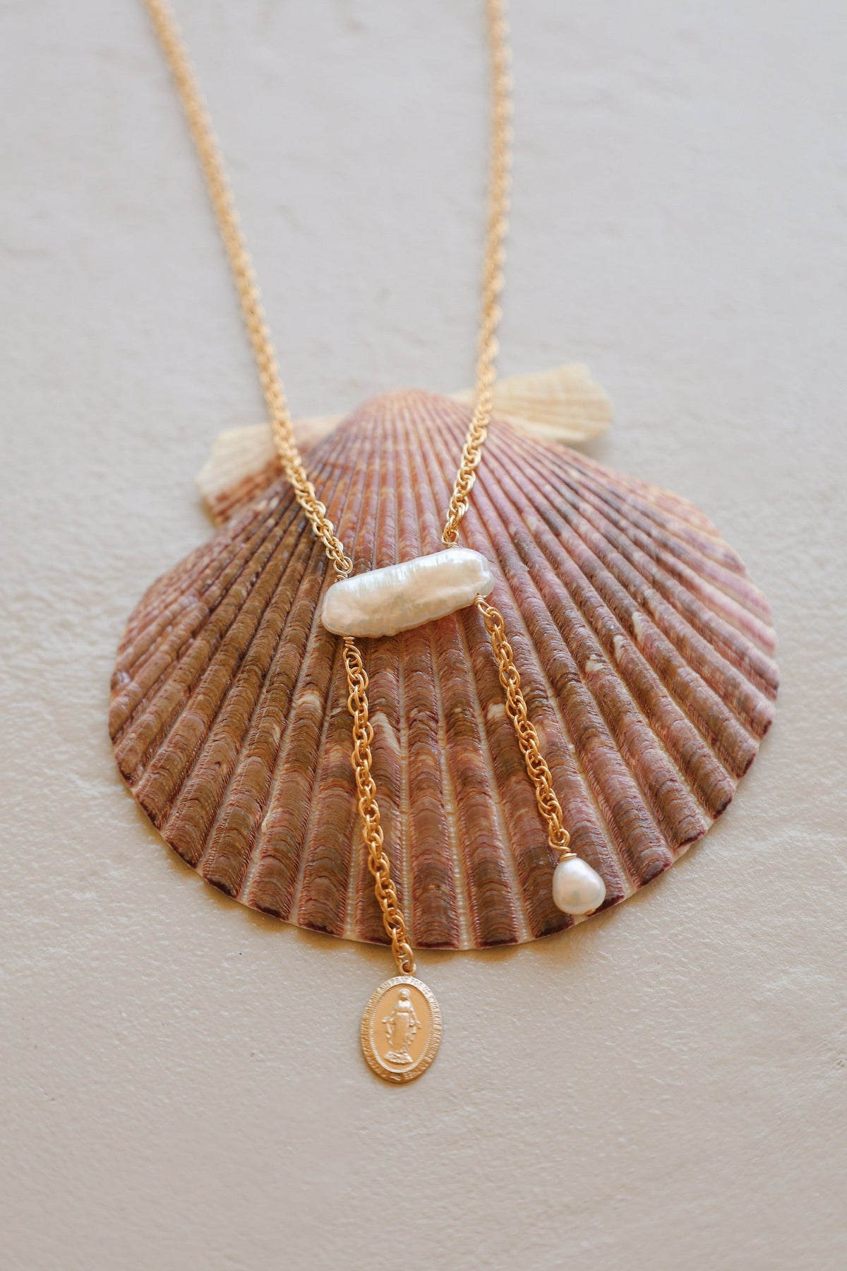 Juliettes Miraculous Medal necklace